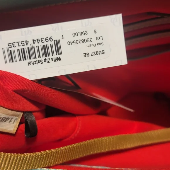 New Dooney & Bourke Willa zip Satchel